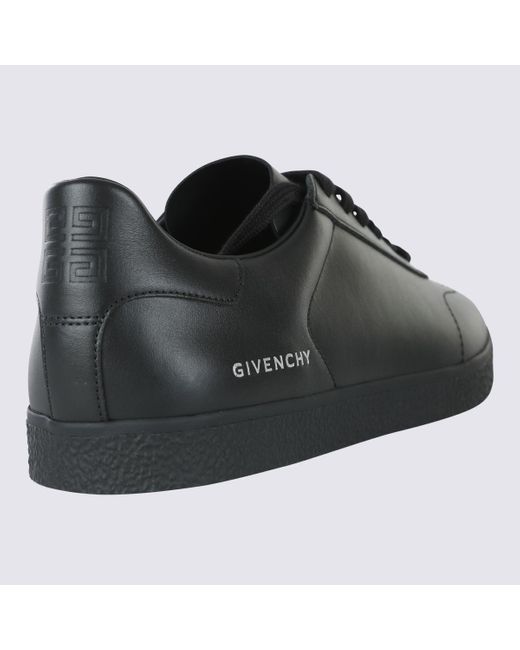 Givenchy Black Leather City Sport Sneakers for men