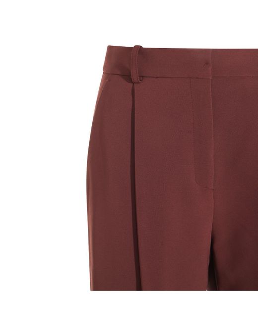 Elisabetta Franchi Red Trousers