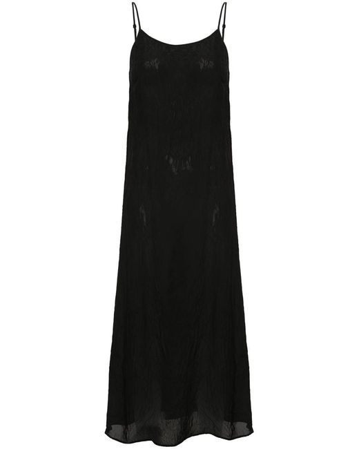 Uma Wang Black Midi Dress