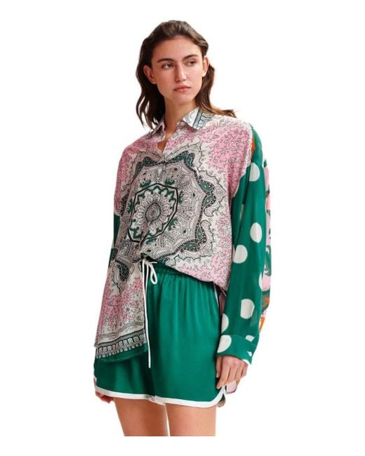 Essentiel Antwerp Gray Houisiana Multicolored Shirt