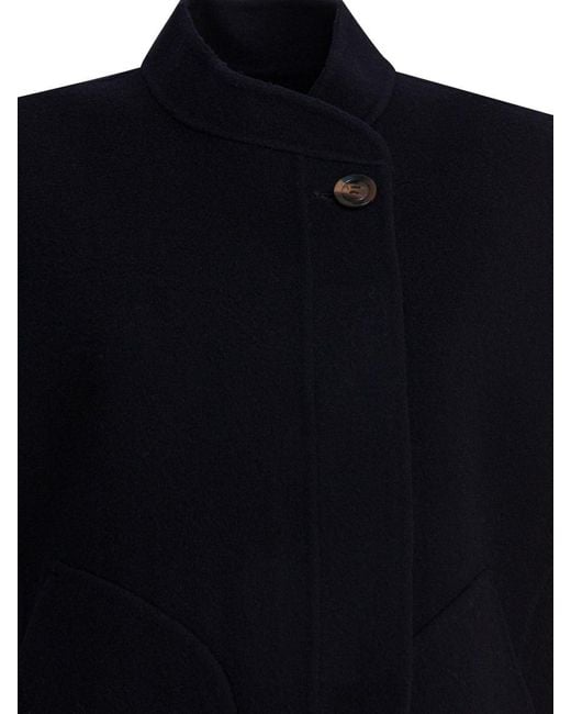 Soeur Blue "Adeline" Sleeveless Jacket