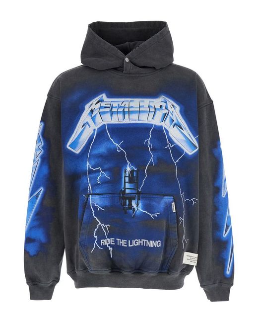 Represent Blue Sweaters for men