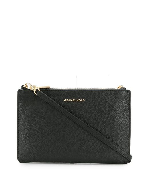 black leather holdall bolsa