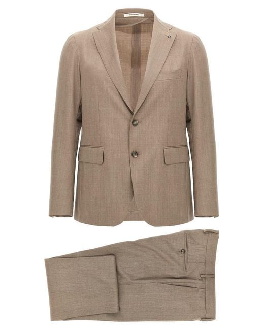 Tagliatore Brown 'Vesuvio' Dress for men