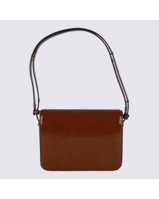 Tory Burch Brown Borse