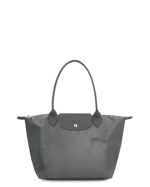 Longchamp Gray Le Pliage S Shoulder Bag