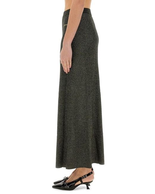 Ganni Green Miaxi Skirt