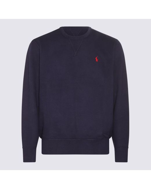 Ralph lauren navy hotsell crew neck jumper