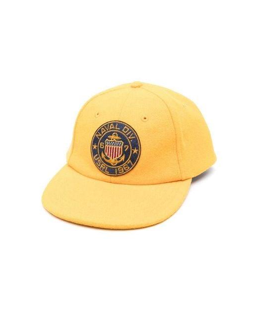 Ralph Lauren Yellow Caps for men