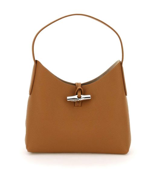 Longchamp Roseau Mini Shoulder Bag in Brown Lyst Canada