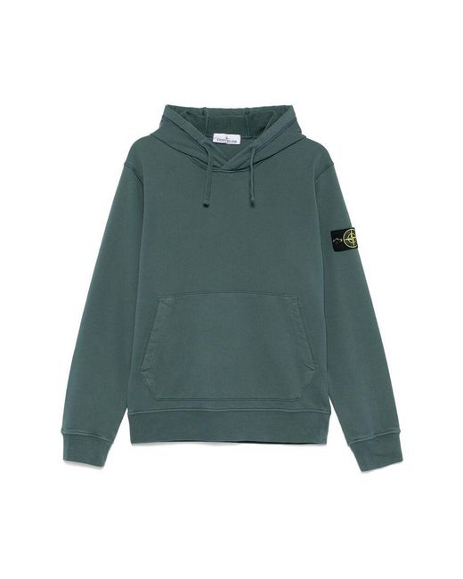 Stone Island Green Sweatshirts for men