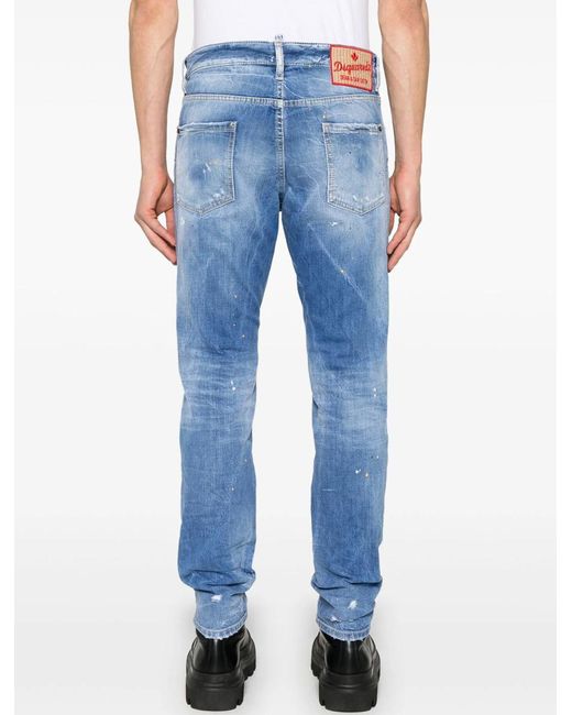 DSquared² Blue Trousers for men