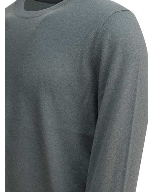 Vince Gray Cashmere Silk Knitwear for men