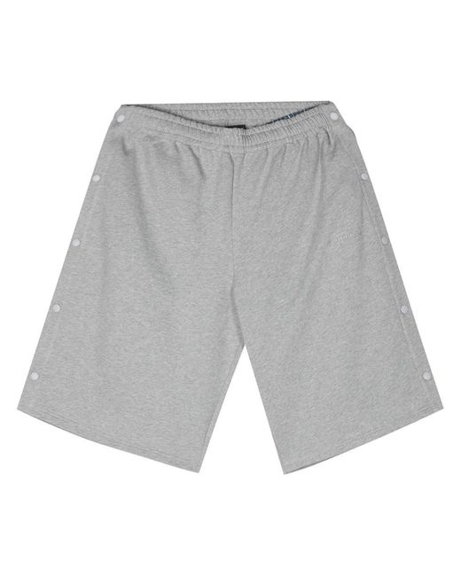 Y. Project Gray Layered-detail Cotton Shorts