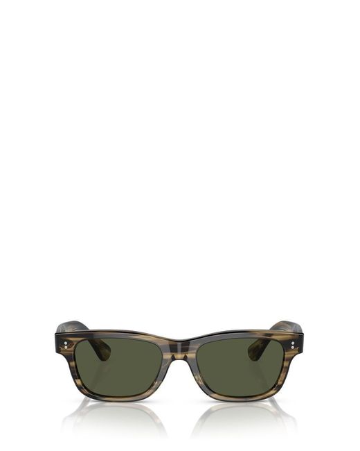Oliver Peoples Green Sunglasses