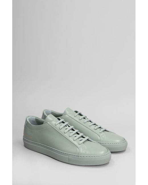 Common Projects Green Original Achilles Sneakers for men