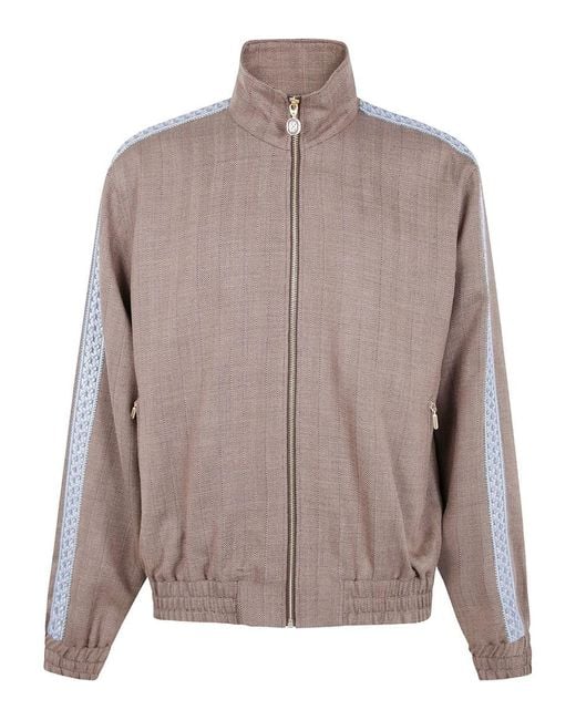 Drole de Monsieur Brown La Trackjacket Chevron for men