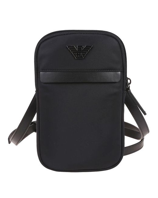 Emporio Armani Black Satchel & Cross Body for men