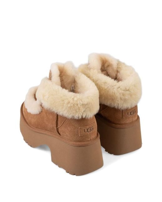 Ugg Brown Esmee Lace Up Boots
