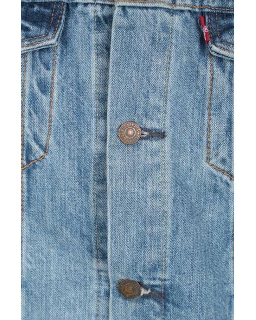Levi'S X 10 Corso Como Blue Levi's X 10 Corso Como Coats