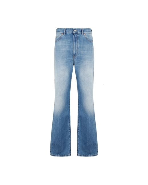 Valentino Archive Denim Pants Jeans in Blue | Lyst