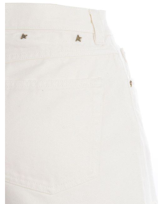 Golden Goose Deluxe Brand White Shorts "star"