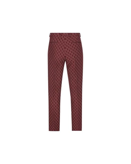 Gucci Red Trousers for men