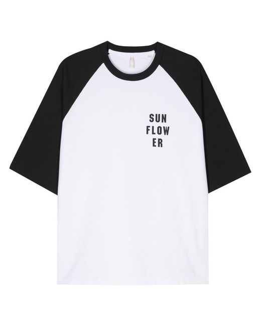 sunflower Black Baseball T-Shirt for men