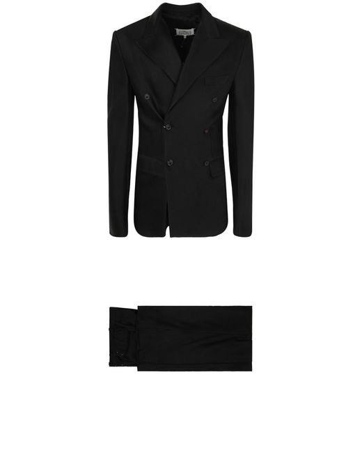 Maison Margiela Black Jacket Pants Clothing for men