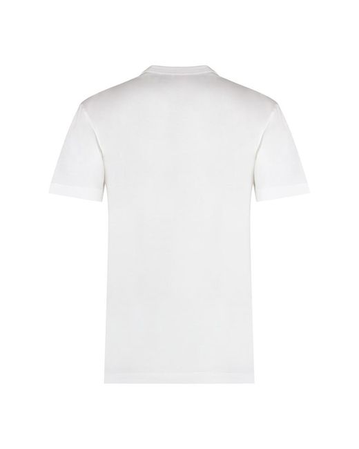 Emilio Pucci White Logo Print T-shirt