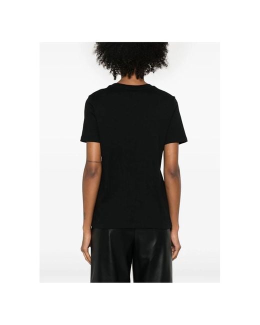 Max Mara Black Tshirt Short Sleeves