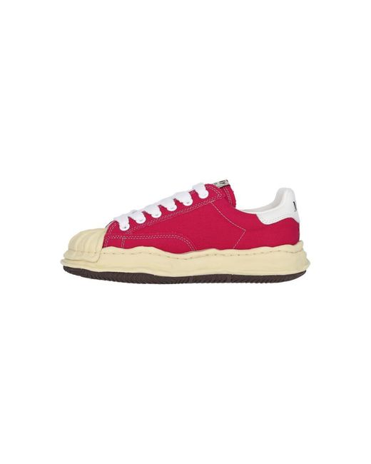 Maison Mihara Yasuhiro Pink "Blakey Vl Og" Low-Top Sneakers