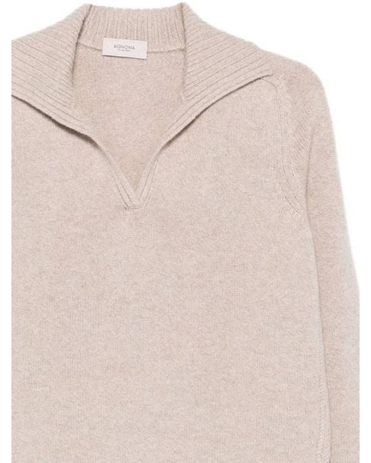 Agnona Natural Sweaters