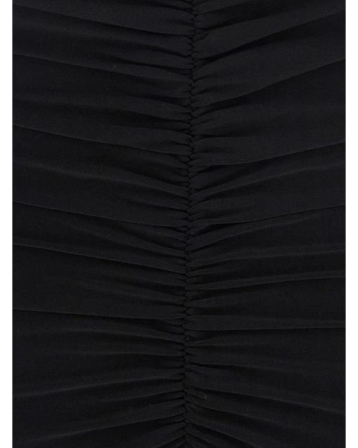 Norma Kamali Black Mio Bodysuit