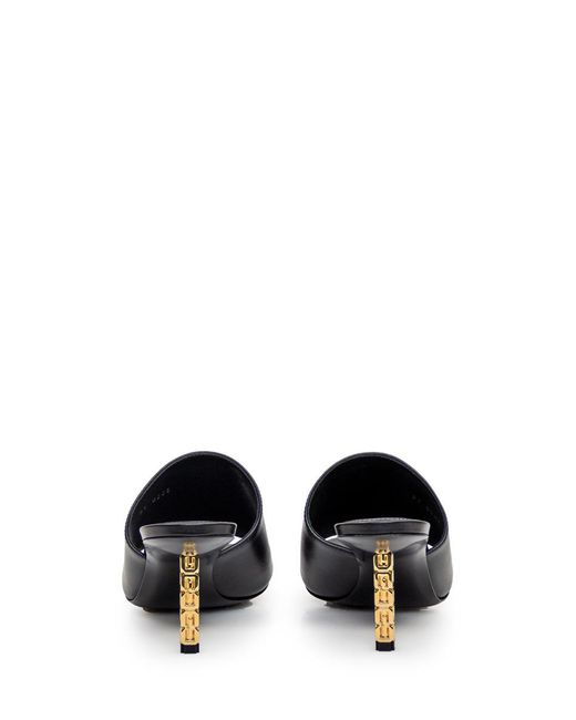 Givenchy Black Mule G Cube