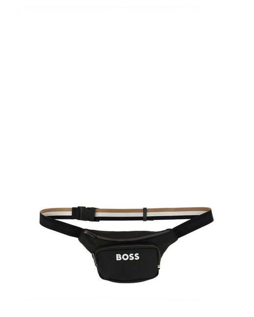 Boss Black Pouch With Logo for men