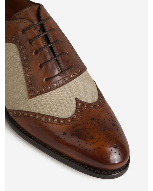 Bontoni Brown Bellezza Shoes for men
