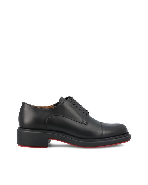 Christian Louboutin Black Low Shoes for men