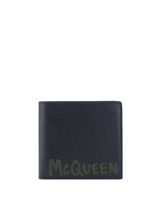 Alexander McQueen Blue Wallets for men