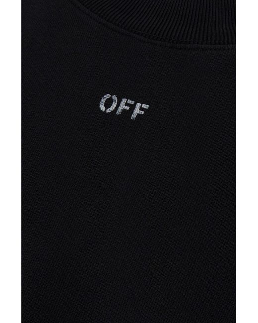 Off-White c/o Virgil Abloh Black Off- Sweatshirts for men