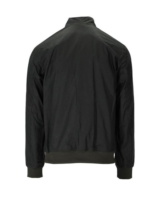 Barbour Black International Colvile Wax Sage Jacket for men