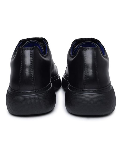 Burberry 'ranger' Black Leather Sneakers for men