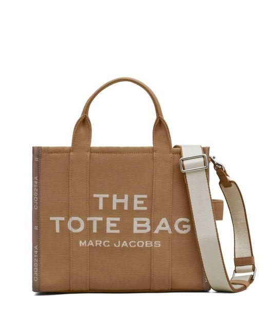 Marc Jacobs Brown The Jacquard Tote Bag