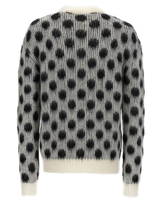 Marni Black Polka Dot Sweater Sweater for men
