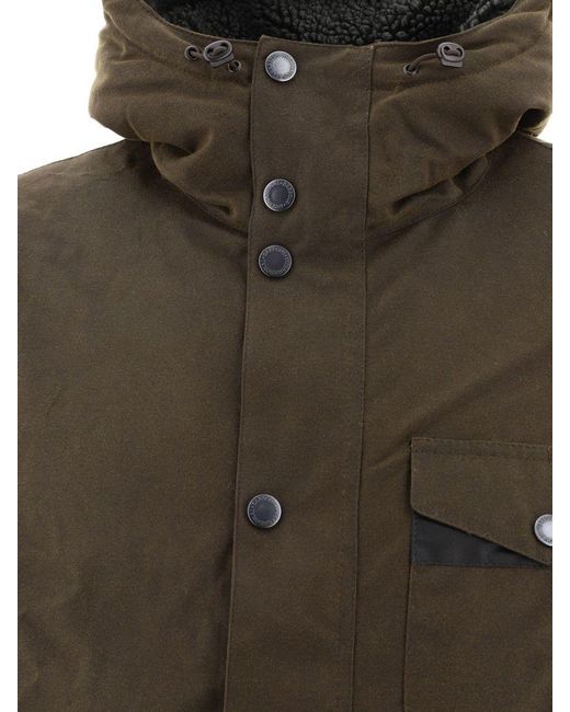Barbour Green "Kevlar" Jacket for men
