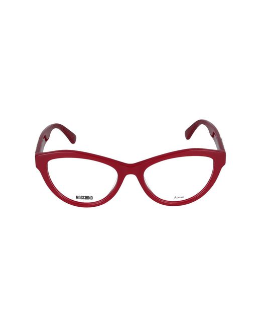 Moschino Red Eyeglasses