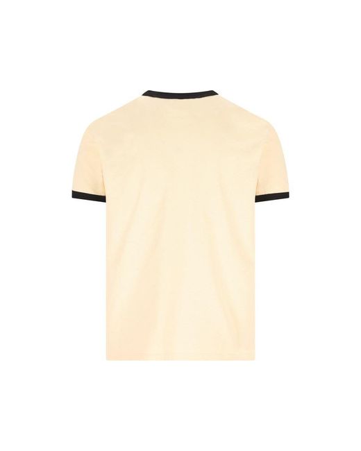 Valentino Garavani Natural T-shirt And Polo Shirt for men