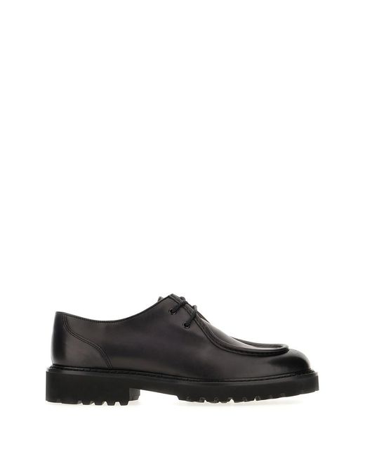 Doucal's Black Lace-Ups for men