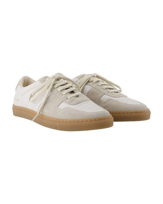Common Projects White Bball Slim Sneakers