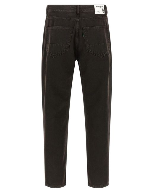 Department 5 Black 'musso' Jeans for men